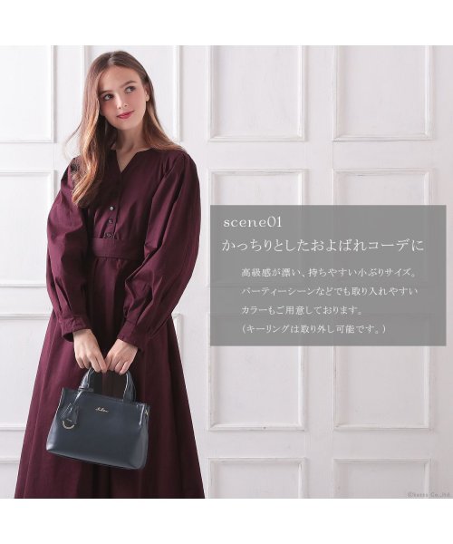 Clelia(クレリア)/バッグ レディース ハンドバッグ 2way ショルダーバッグ フェイクレザー/img10