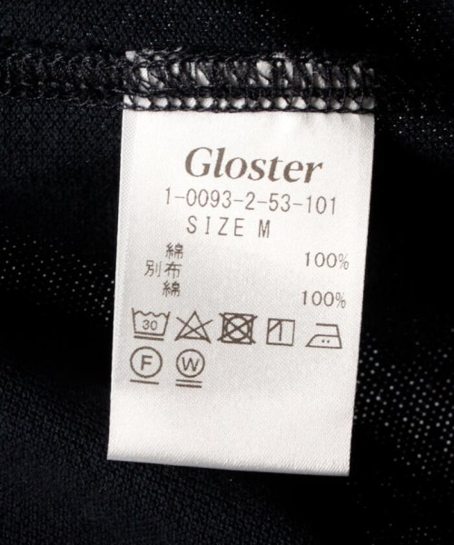 GLOSTER(GLOSTER)/カノコミリタリーヘンリーネックTシャツ/img21
