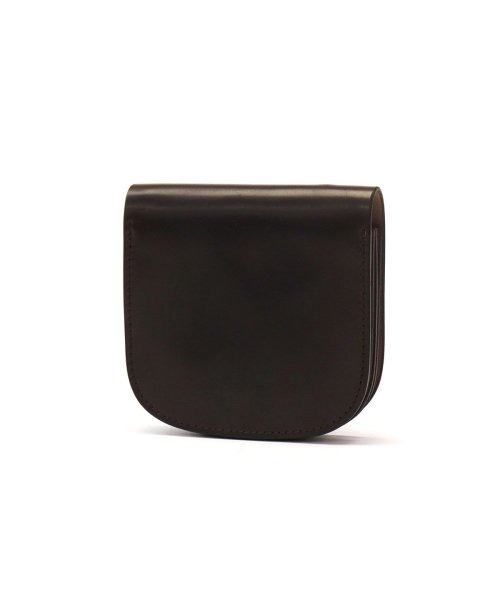 スロウ 財布 SLOW cordovan round mini wallet ミニ財布 小銭入れ付き かぶせ 小さめ コンパクト 本革 日本製 SO777J ポケット ×3