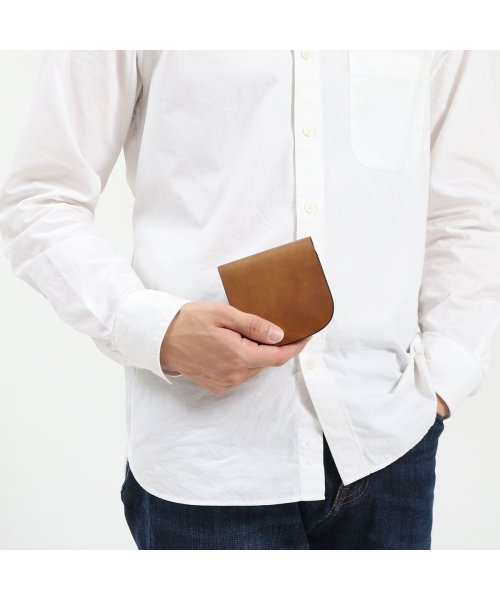 スロウ 財布 SLOW cordovan round mini wallet ミニ財布 小銭入れ付き かぶせ 小さめ コンパクト 本革 日本製 SO777J ポケット ×3