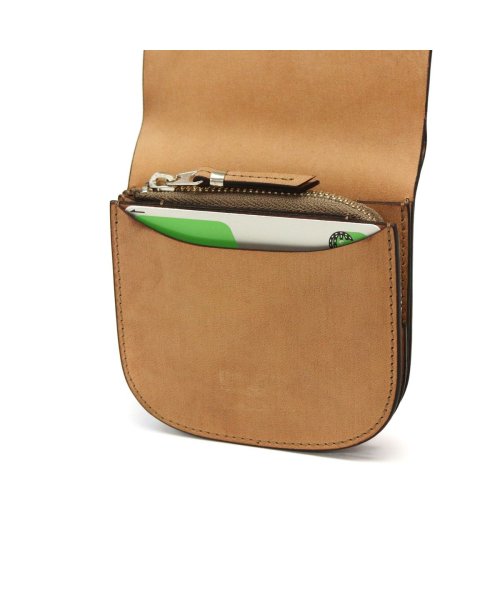 スロウ 財布 SLOW cordovan round mini wallet ミニ財布 小銭入れ付き かぶせ 小さめ コンパクト 本革 日本製 SO777J ポケット ×3