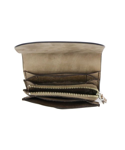 スロウ 財布 SLOW cordovan round mini wallet ミニ財布 小銭入れ付き かぶせ 小さめ コンパクト 本革 日本製 SO777J ポケット ×3