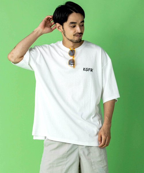 KGFR(KGFR)/KGFR(カガフリ)padding outバックプリントカットソー/Tシャツ/TEE//img11