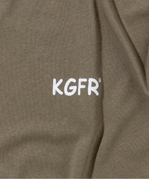 KGFR(KGFR)/KGFR(カガフリ)padding outバックプリントカットソー/Tシャツ/TEE//img15