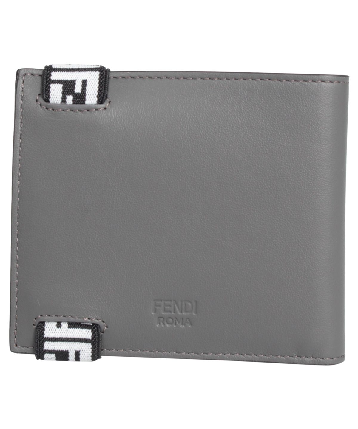 フェンディ FENDI 財布 二つ折り メンズ BI－FOLD WALLET グレー