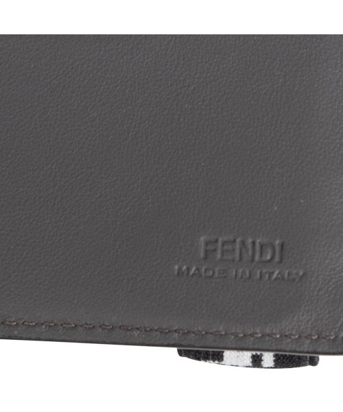 FENDI(フェンディ)/フェンディ FENDI 財布 二つ折り メンズ BI－FOLD WALLET グレー 7M0266 A8VC [12/5 新入荷]/img08
