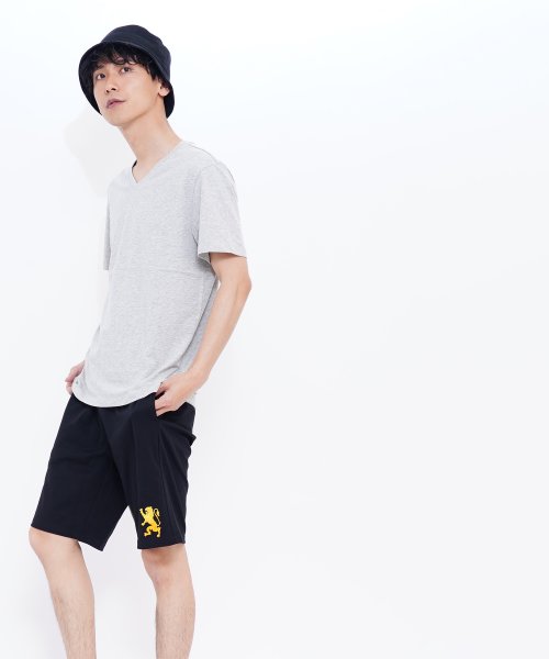 GIORDANO(ジョルダーノ)/GIORDANO/コットンVネック半袖Tシャツ/img26