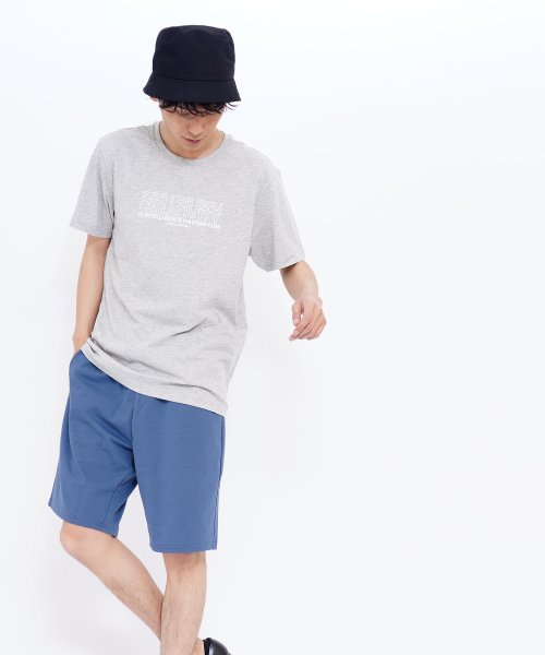 GIORDANO(ジョルダーノ)/GIORDANO/クルーネックグラフィックメッセージプリント半袖Tシャツ/img26