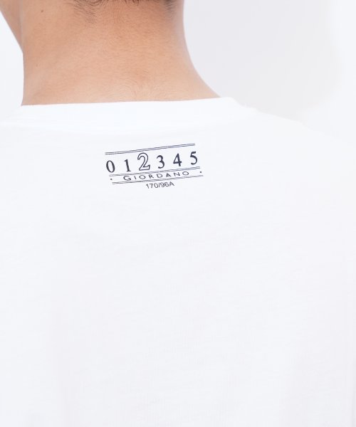 GIORDANO(ジョルダーノ)/GIORDANO/クルーネックグラフィックメッセージプリント半袖Tシャツ/img40