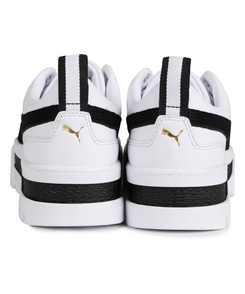 PUMA プーマ スニーカー レディース メイズ レザー ウィメンズ 厚底 MAYZE LEATHER WOMENS ホワイト 白 381983－01