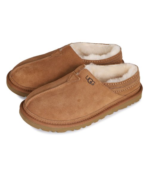 Ugg アグ スリッポン スリッパ ルームシューズ メンズ レディース ニューマン Neuman ブラウン アグ Ugg Magaseek