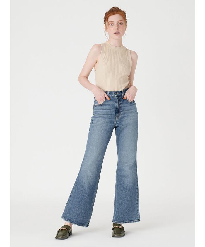 セール】Levi's/リーバイス 70S ハイウエスト フレア ライトインディゴ