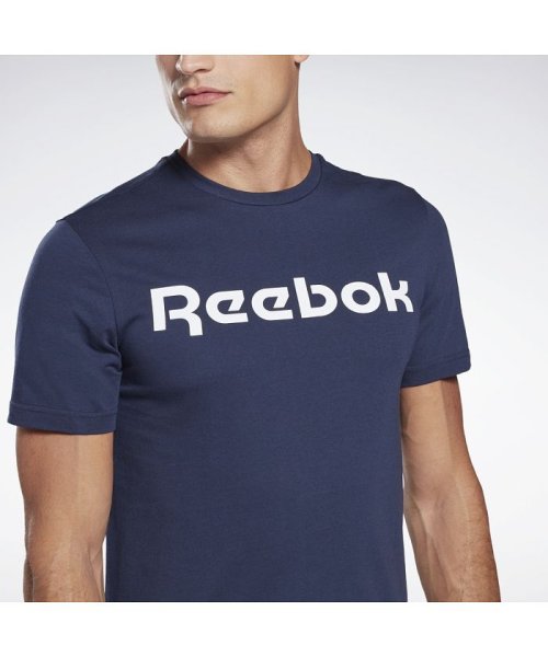 Reebok(リーボック)/グラフィック シリーズ リニア ロゴ Tシャツ / Graphic Series Linear Logo Tee/img04