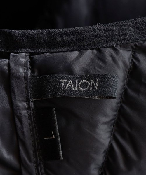 SHIPS MEN(シップス　メン)/【WEB限定/SHIPS別注】TAION: ワンポイント ロゴ ワッペン ナイロン クルーネック インナーダウン カーディガン/img33