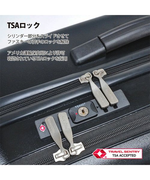 フリクエンター クラムアドバンス スーツケース Mサイズ 44L フロントオープン ストッパー付き 軽量 静音 FREQUENTER 1－218 Mサイズ ｜約