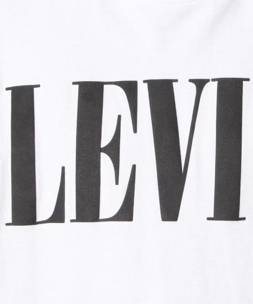 LEVI’S OUTLET(リーバイスアウトレット)/RELAXED GRAPHIC TEE 90'S SERIF LOGO WHIT/img05