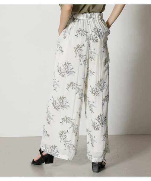 AZUL by moussy(アズールバイマウジー)/FLOWER RELAX PANTS/img01