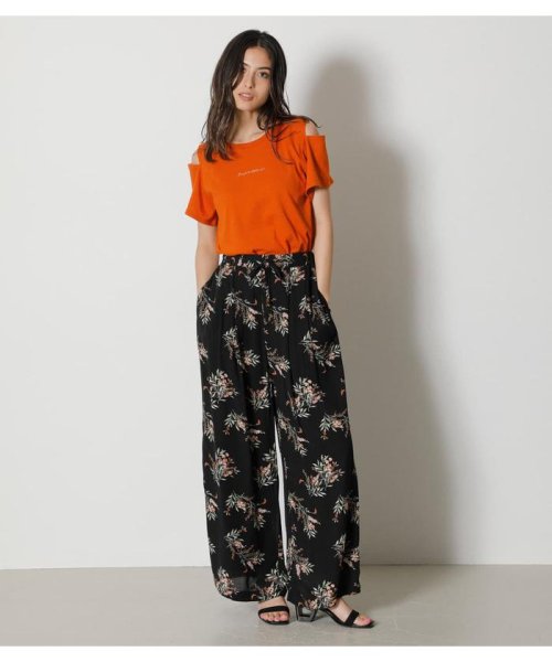 AZUL by moussy(アズールバイマウジー)/FLOWER RELAX PANTS/img12