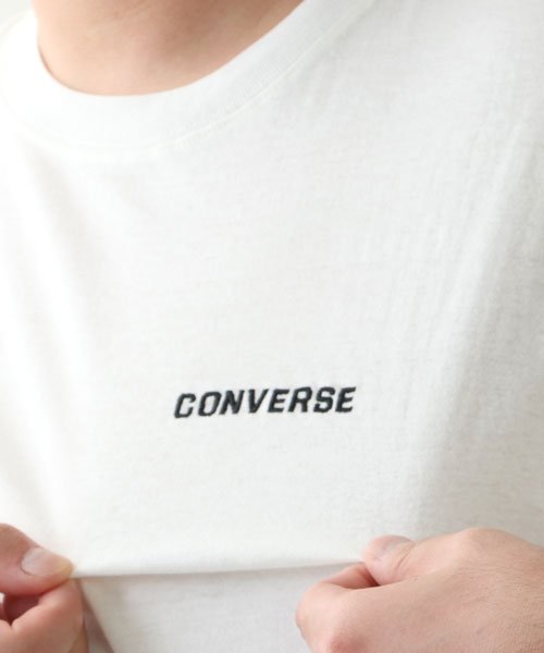 MARUKAWA(大きいサイズのマルカワ)/【CONVERSE】 大きいサイズ メンズ コンバース Tシャツ 半袖 無地 ワンポイント ブランド/img04