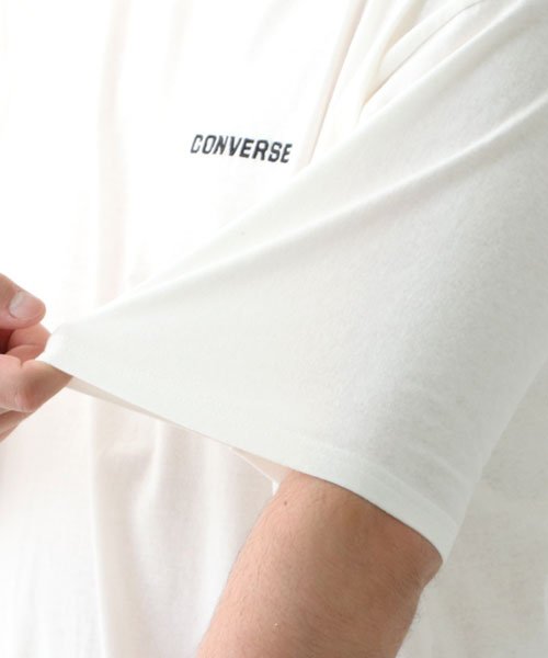 MARUKAWA(大きいサイズのマルカワ)/【CONVERSE】 大きいサイズ メンズ コンバース Tシャツ 半袖 無地 ワンポイント ブランド/img05