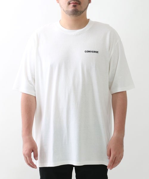 MARUKAWA(大きいサイズのマルカワ)/【CONVERSE】 大きいサイズ メンズ コンバース Tシャツ 半袖 無地 ワンポイント ブランド/img07