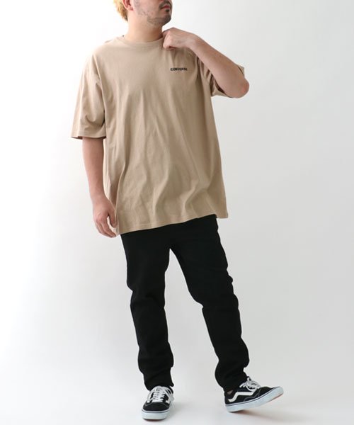 MARUKAWA(大きいサイズのマルカワ)/【CONVERSE】 大きいサイズ メンズ コンバース Tシャツ 半袖 無地 ワンポイント ブランド/img14