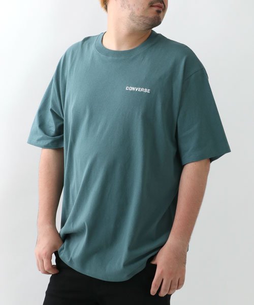 MARUKAWA(大きいサイズのマルカワ)/【CONVERSE】 大きいサイズ メンズ コンバース Tシャツ 半袖 無地 ワンポイント ブランド/img18