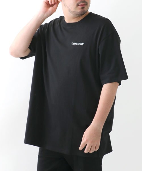 MARUKAWA(大きいサイズのマルカワ)/【CONVERSE】 大きいサイズ メンズ コンバース Tシャツ 半袖 無地 ワンポイント ブランド/img20