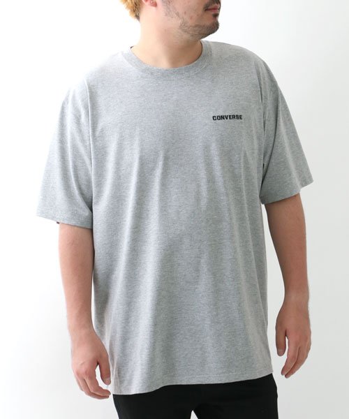 MARUKAWA(大きいサイズのマルカワ)/【CONVERSE】 大きいサイズ メンズ コンバース Tシャツ 半袖 無地 ワンポイント ブランド/img22
