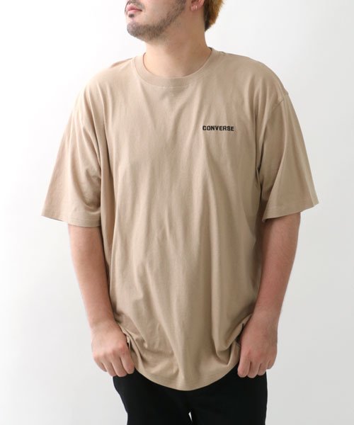MARUKAWA(大きいサイズのマルカワ)/【CONVERSE】 大きいサイズ メンズ コンバース Tシャツ 半袖 無地 ワンポイント ブランド/img23