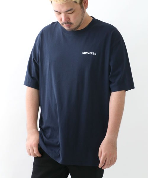 MARUKAWA(大きいサイズのマルカワ)/【CONVERSE】 大きいサイズ メンズ コンバース Tシャツ 半袖 無地 ワンポイント ブランド/img25