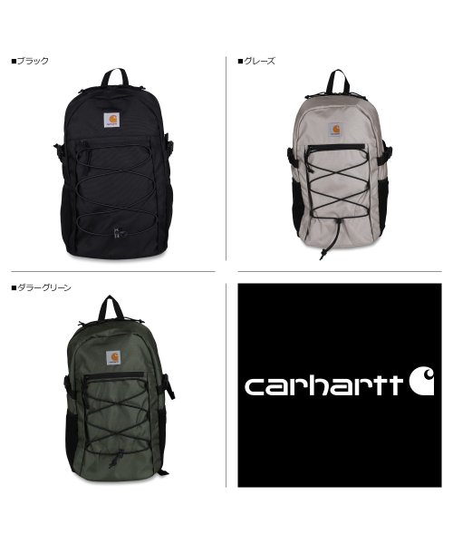 Carhartt(カーハート)/カーハート carhartt WIP リュック バッグ メンズ レディース 大容量 17.7L DELTA BACKPACK ブラック ベージュ グリーン 黒 /img02