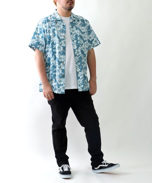 MARUKAWA(大きいサイズのマルカワ)/大きいサイズ 綿 アロハシャツ 開襟シャツ コットン100％/img09