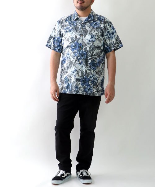 MARUKAWA(大きいサイズのマルカワ)/大きいサイズ 綿 アロハシャツ 開襟シャツ コットン100％/img10