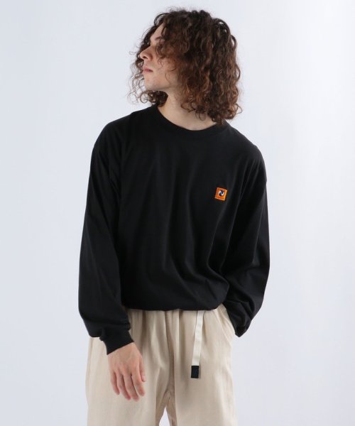 SHIPS any MEN(シップス　エニィ　メン)/【SHIPS any別注】newhattan: ドロップショルダー オーバーサイズ ロングスリーブ Tシャツ◇/img10