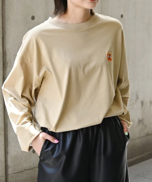 SHIPS any MEN(シップス　エニィ　メン)/【SHIPS any別注】newhattan: ドロップショルダー オーバーサイズ ロングスリーブ Tシャツ◇/img20