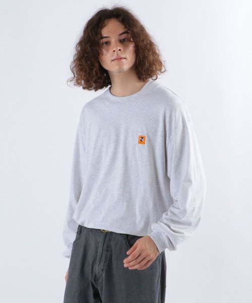 SHIPS any MEN(シップス　エニィ　メン)/【SHIPS any別注】newhattan: ドロップショルダー オーバーサイズ ロングスリーブ Tシャツ◇/img46