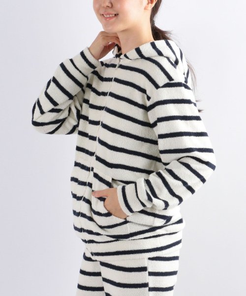 SHIPS any WOMEN(シップス　エニィ　ウィメン)/SHIPS any & cozy: リラックスウェア パイル ジップパーカー<WOMEN>/img11