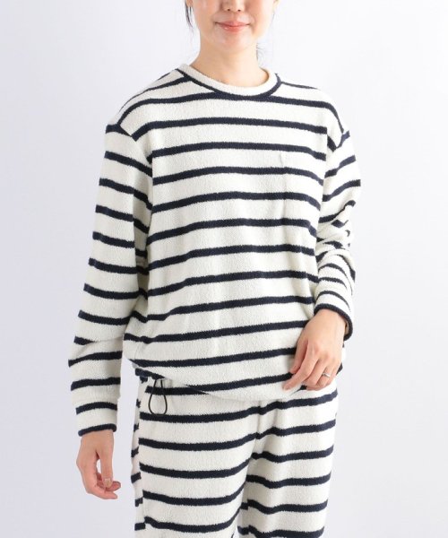 SHIPS any WOMEN(シップス　エニィ　ウィメン)/SHIPS any & cozy: リラックスウェア パイル トップス<WOMEN>/img05