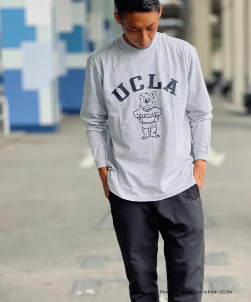 NOLLEY’S goodman(ノーリーズグッドマン)/【WEB限定】YALE / UCLA 別注 カレッジロゴ プリント ビッグシルエット Tシャツ/img58