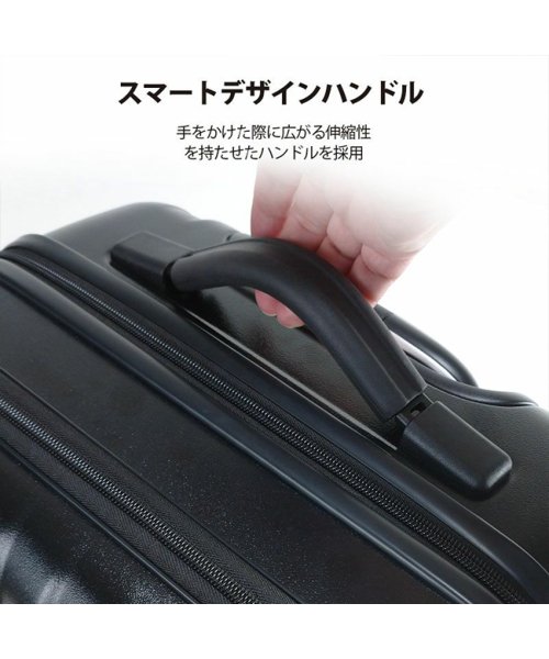 フリクエンター クラムアドバンス スーツケース Mサイズ 44L フロントオープン ストッパー付き 軽量 静音 FREQUENTER 1－218 Mサイズ ｜約