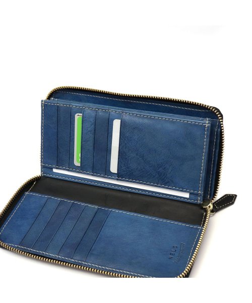 ネルド 長財布 NELD ELBA エルバ ラウンド長財布 ラウンドファスナー BOX型小銭入れ 本革 レザー 大人 シンプル AN219 MY1355743671(10450円)