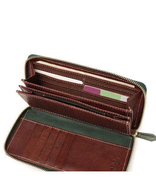 ネルド 長財布 NELD ELBA エルバ ラウンド長財布 ラウンドファスナー BOX型小銭入れ 本革 レザー 大人 シンプル AN219 MY1355743671(10450円)