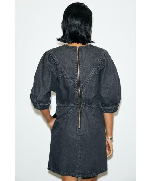 セール Dolman Sleeve Denim ミニワンピース マウジー Moussy Magaseek