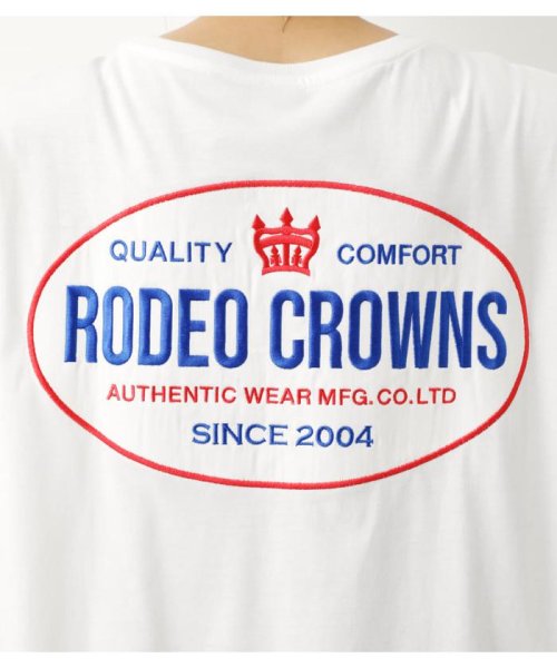 RODEO CROWNS WIDE BOWL(ロデオクラウンズワイドボウル)/ビッグオーバルパッチTシャツ/img05