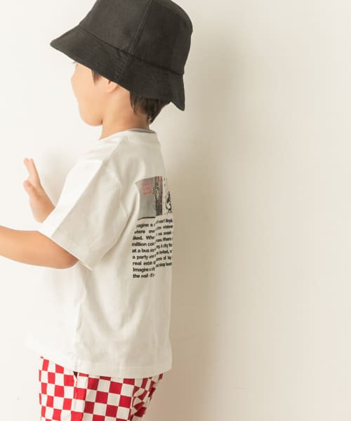 URBAN RESEARCH DOORS（Kids）(アーバンリサーチドアーズ（キッズ）)/『WEB限定』メッセージバックプリントTシャツ(KIDS)/img05
