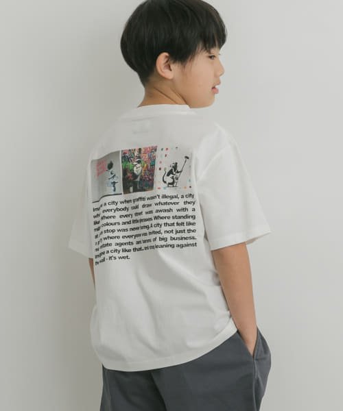 URBAN RESEARCH DOORS（Kids）(アーバンリサーチドアーズ（キッズ）)/『WEB限定』メッセージバックプリントTシャツ(KIDS)/img10