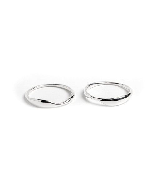 MAISON mou(メゾンムー)/【YArKA/ヤーカ】two pcs one series nuance ring/重ねニュアンスリング silver925/img12