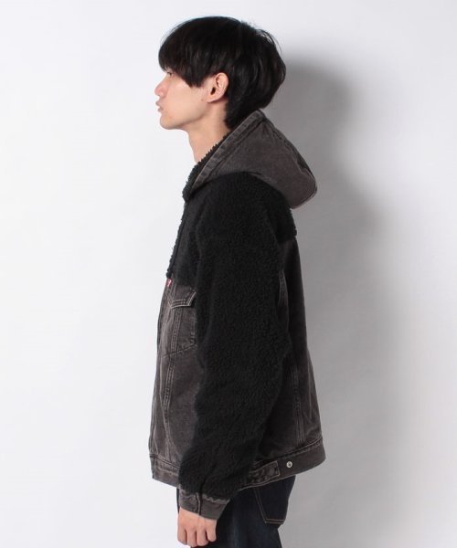 LEVI’S OUTLET(リーバイスアウトレット)/HOODED HYBRD SHERPA TRKR CUDDLES SHERPA/img01