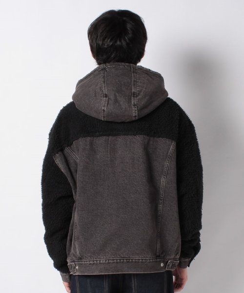 LEVI’S OUTLET(リーバイスアウトレット)/HOODED HYBRD SHERPA TRKR CUDDLES SHERPA/img02
